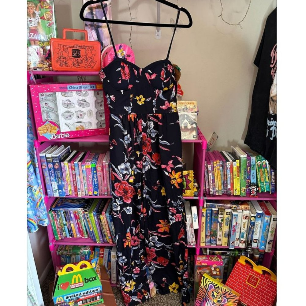 BAND OF‎ GYPSIES FLORAL JUMPSUIT